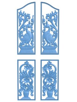 Door frame pattern