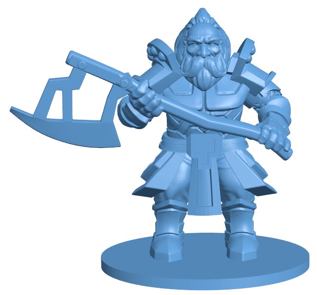 Dwarf Mr Warrior