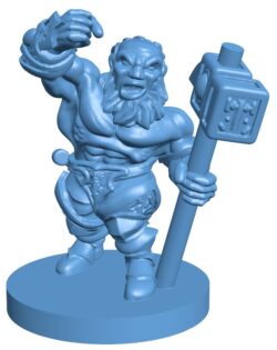Epic Dwarf Figure