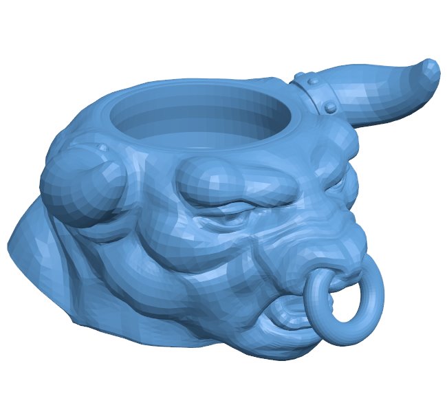 Head Bowl Minotaur