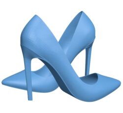 High-heeled shoes