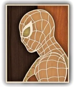 Layered spider man