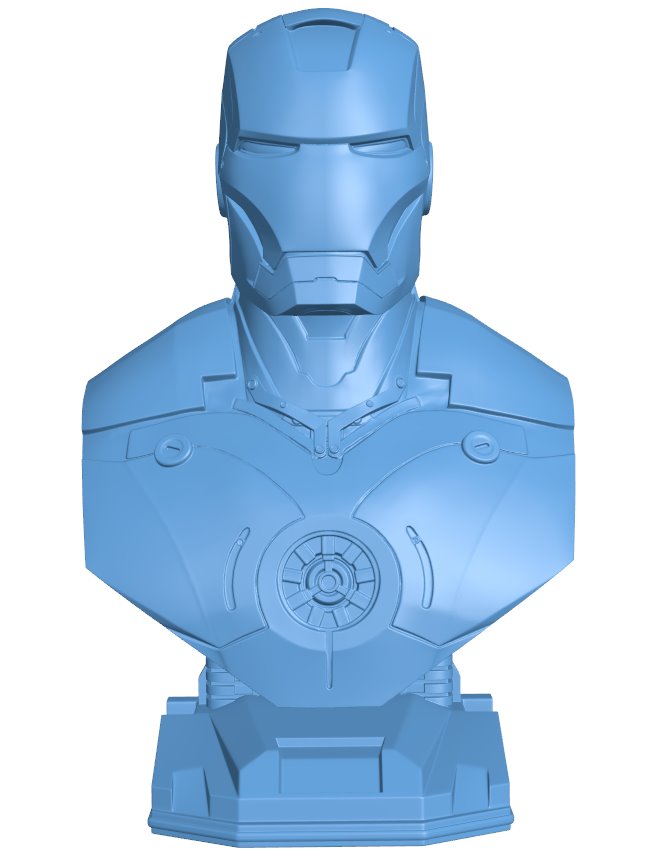 One piece iron man bust