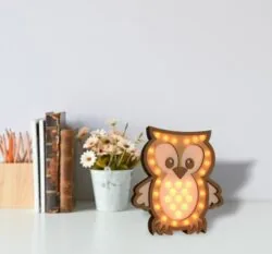 Owl lamp