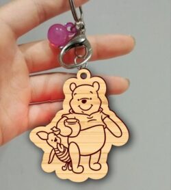 Pooh keychain