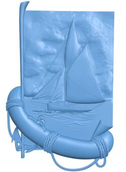 Sailboat painting