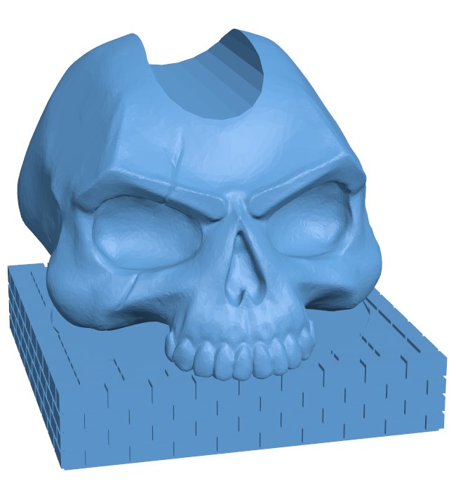 Skull Cigar Holder