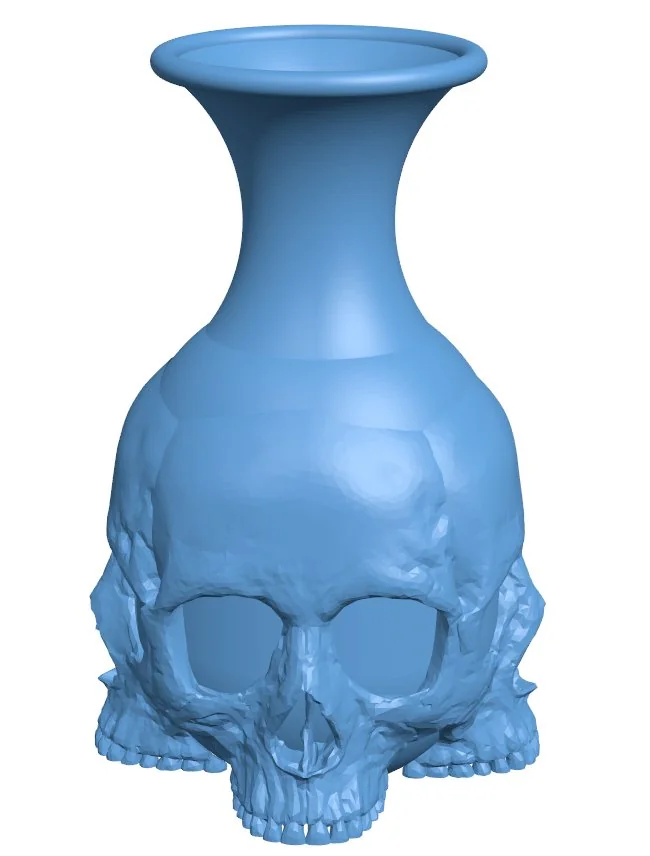 Skull Vase