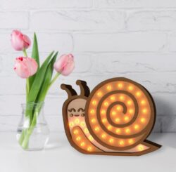 Snail lamp