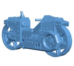 Steam motorbike