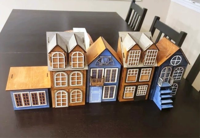 Wood houses