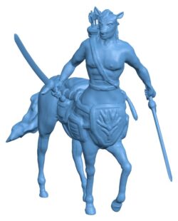 centaur with swords