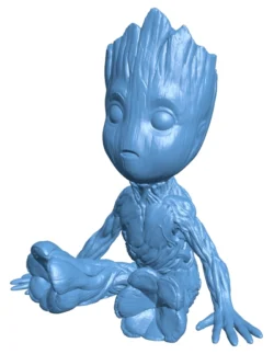 Baby Groot in the superhero squad