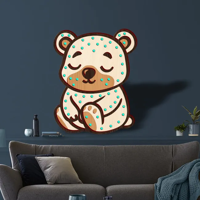 Bear lamp