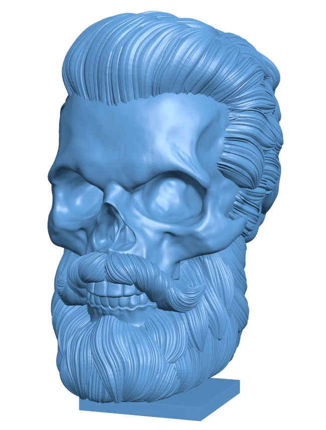 Beard skull