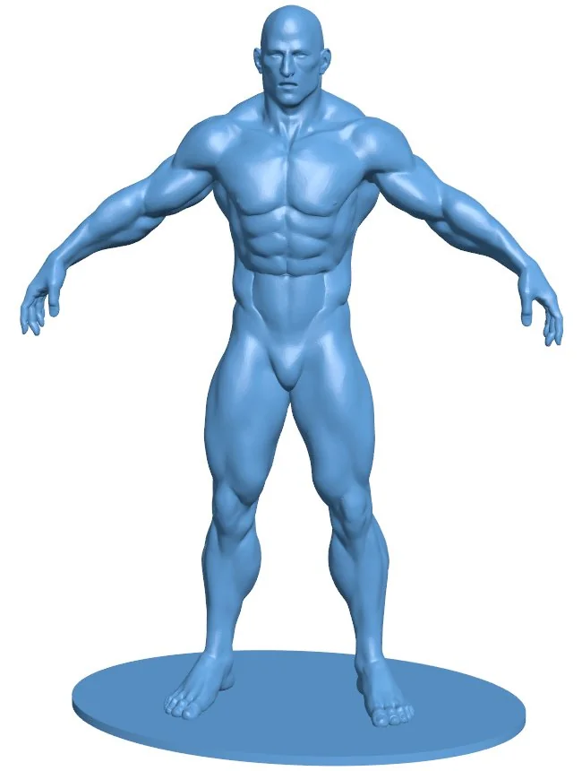 Bodybuilder man