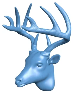 Buck deer head