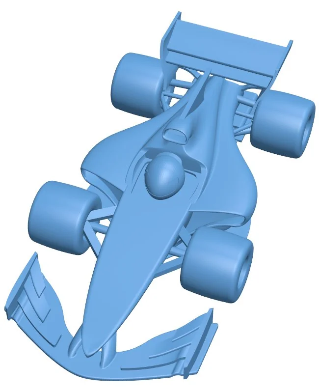 Cartoon f1 car