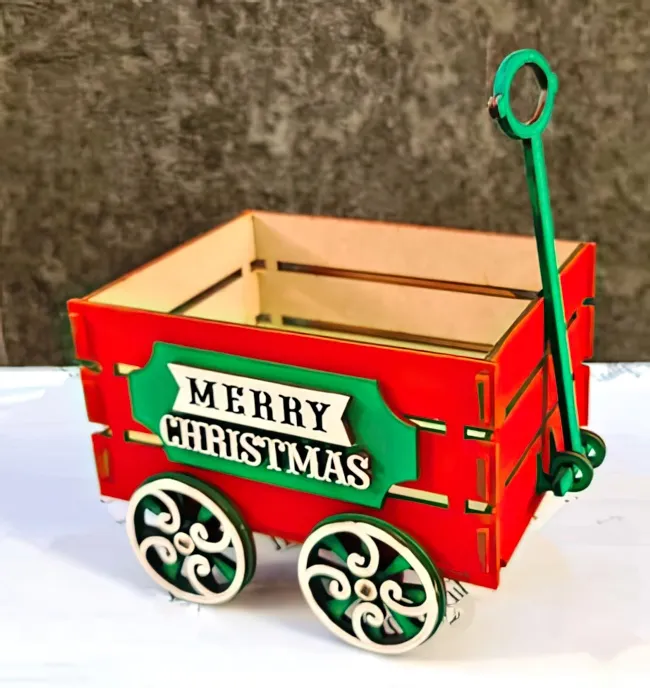 Christmas wagon