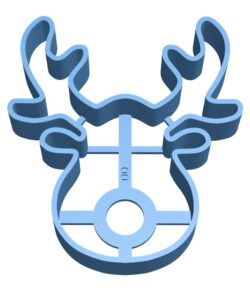 Cookie cutter moose