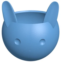 Cute rabbit pot