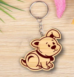 Dog keychain