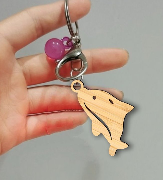 Dolphin keychain