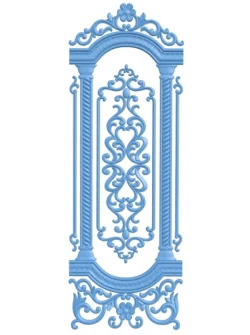 Door frame pattern