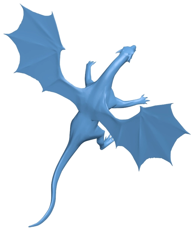 Dragon low poly