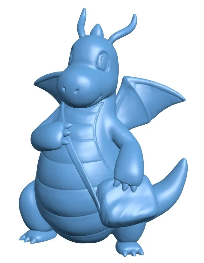 Dragonite With Bag