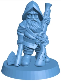 Dwarf warrior – Gnome rifleman