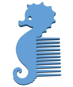 Fantasy combs ocean – Seahorse