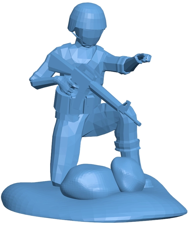 Figure of soldier