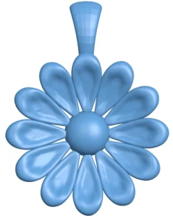 Flower pendant