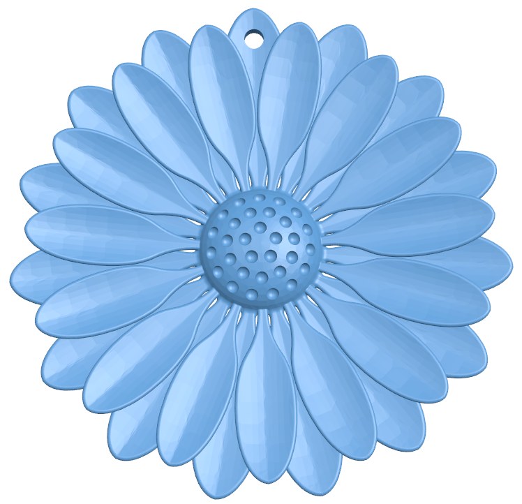 Flower pendant