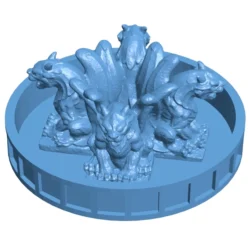 Gargoyle fountain basin