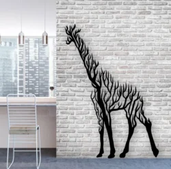 Giraffe wall decor