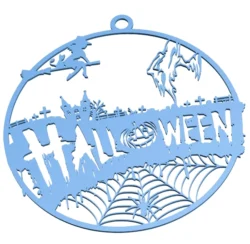 Halloween pendant