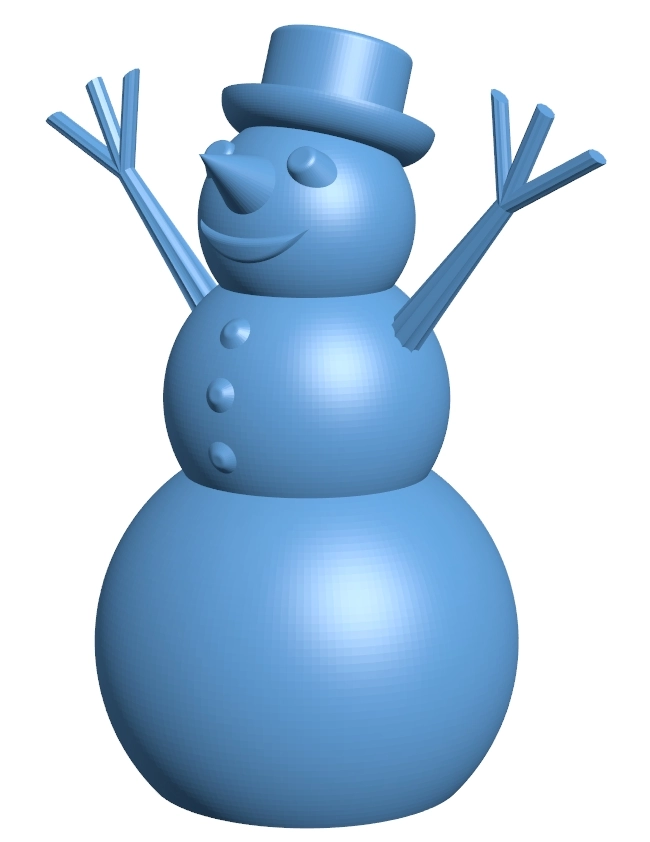 Happy snowman