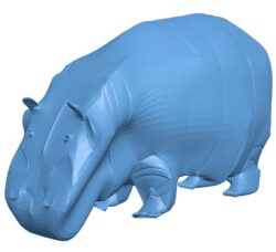 Hippo figurine