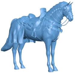 Horse in armor