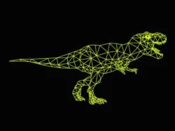 Illusion led lampT-Rex dinosaur