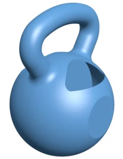 Kettlebell pen holder