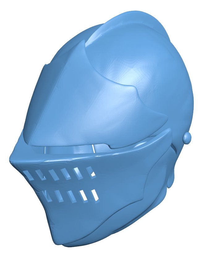 Knight helmet armour