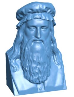 Leonardo Da Vinci Bust