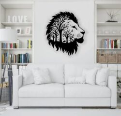 Lion wall decor