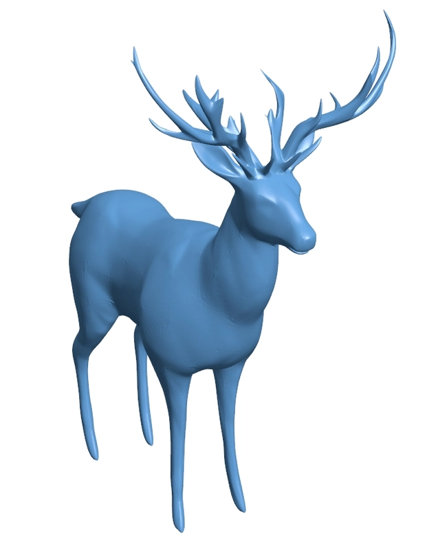 Low poly deer