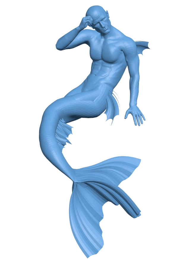 Male mermaid