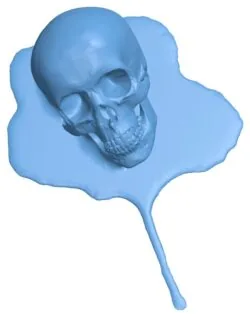 Melting skull