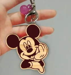 Mickey keychain